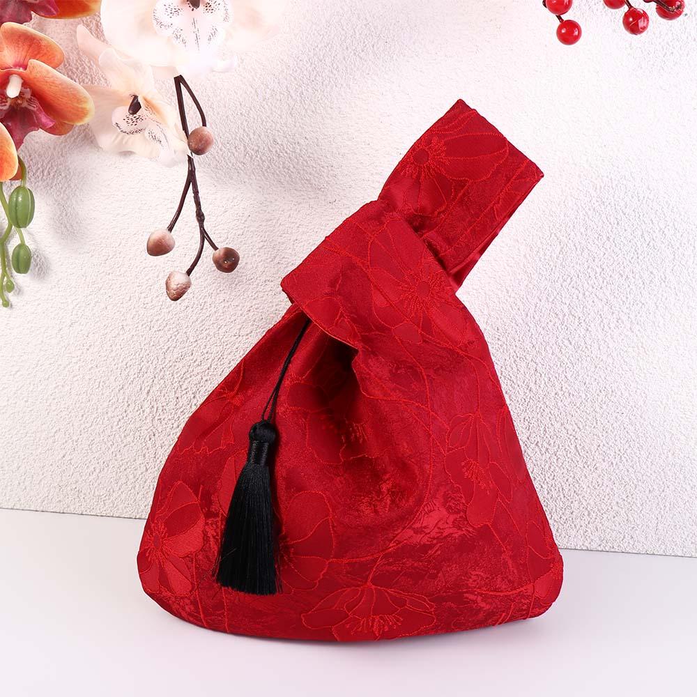 Embroidery Knot - Akcesoria Cheongsam Torba na nadgarstek z