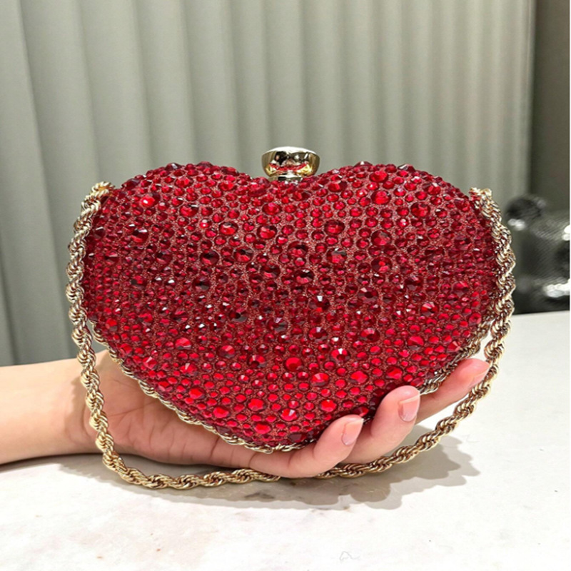 Embroidery Design Love - Torebki crossbody Love Diamond dla kobiet,