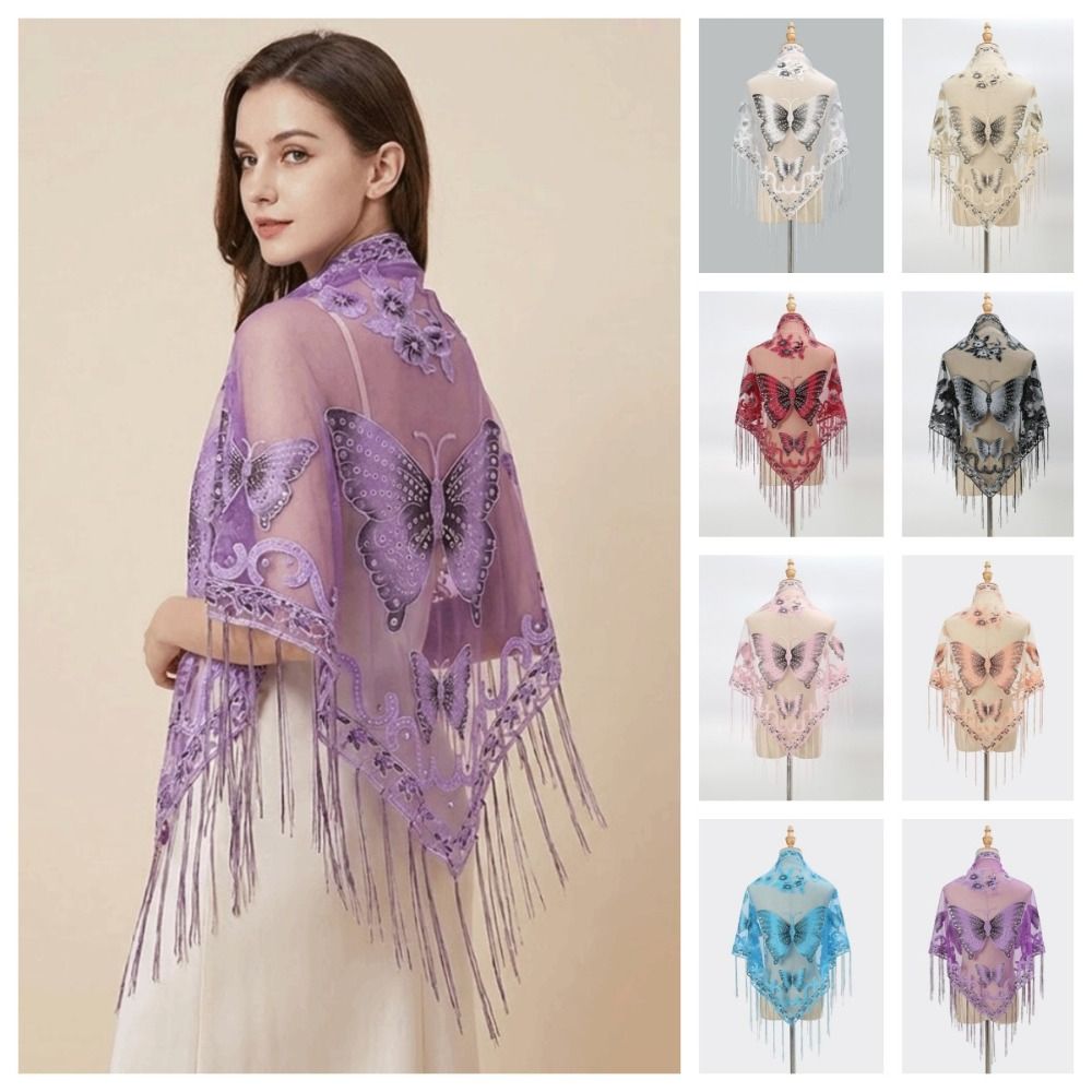 Luksusowa ażurowa chusta z kwi – Embroidery Underlay recenzja i cena