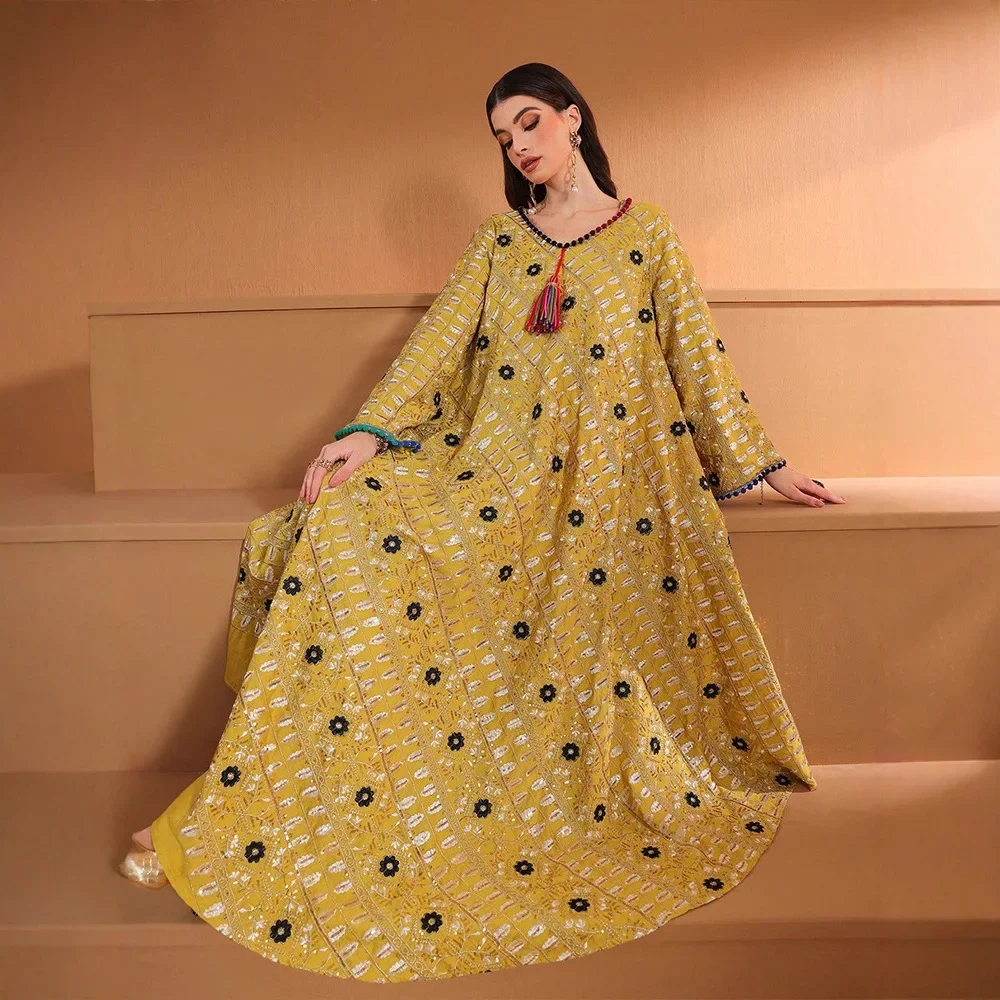 Muzułmańska Kobieta Ubrania Ei – Embroidery Arabic recenzja i cena