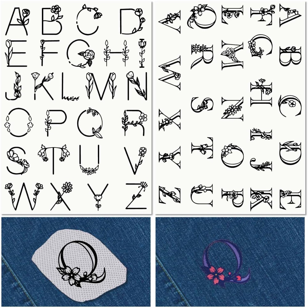Litera A-Z rozpuszczalne w wod – Embroidery Stitches recenzja i cena