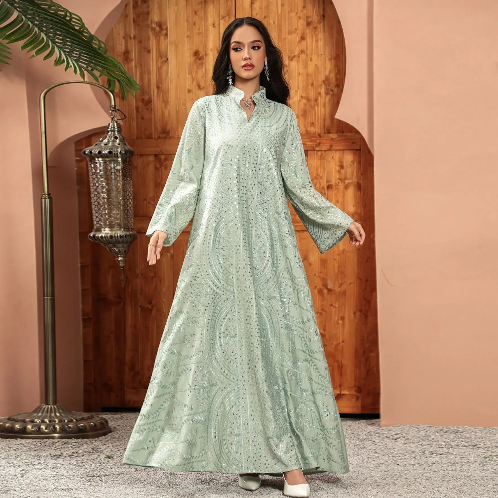 Elegancka Dubajska Sukienka Da – Embroidery Arabic recenzja i cena