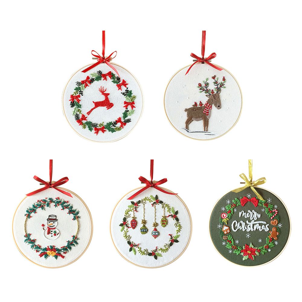 Arts Akcesoria do szycia Nici  – Embroidery Xmas Ornaments recenzja i cena