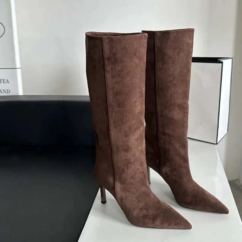 Luksusowe damskie kozaki, modn – Embroidery Ideas recenzja i cena