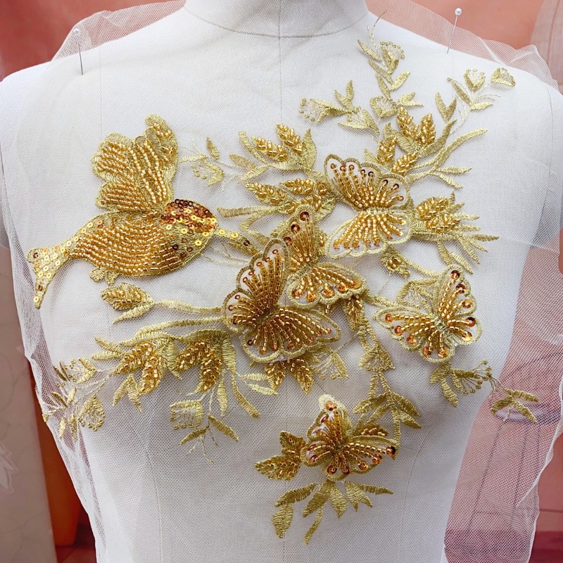 Wykwintna złoto-różowa metalic – Embroidery Gold recenzja i cena