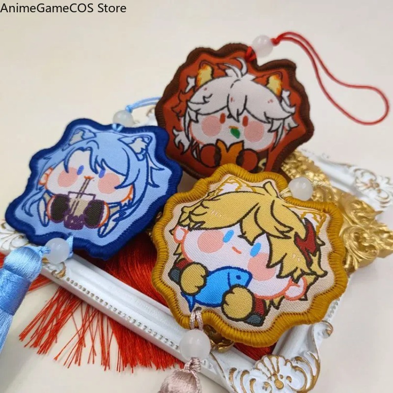 Figurka cosplayowa Anime Gensh – Embroidery Xmas Ornaments recenzja i cena