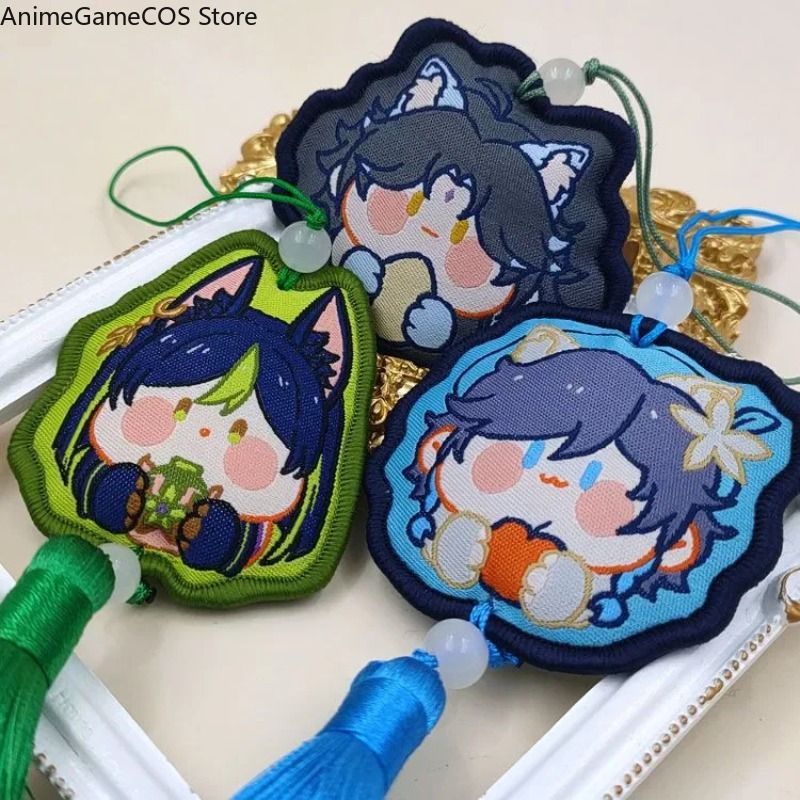 Figurka cosplayowa Anime Gensh – Embroidery Xmas Ornaments recenzja i cena