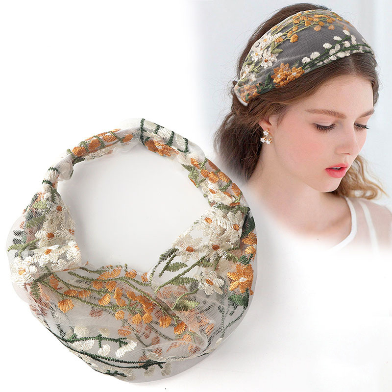 Kobiece etniczne Hairbands ela – Embroidery Knot recenzja i cena