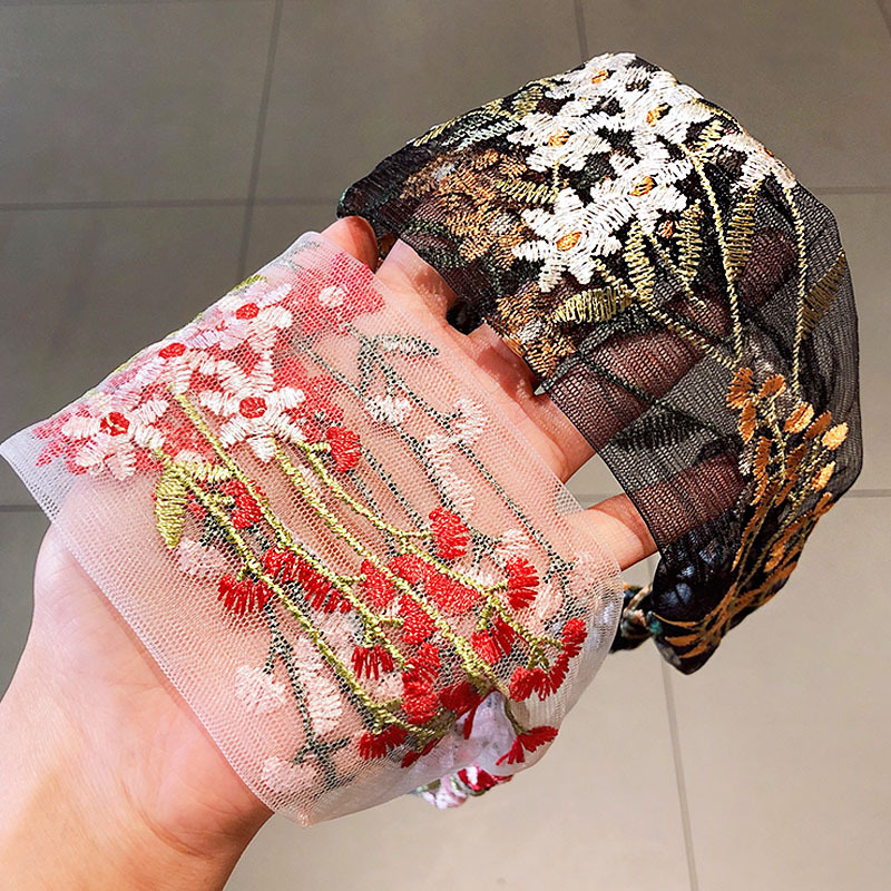 Kobiece etniczne Hairbands ela – Embroidery Knot recenzja i cena