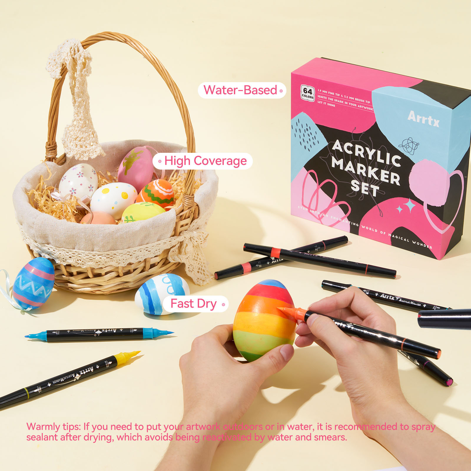 Arrtx 64 kolory pisaków akrylo – Copic Marker Classic recenzja i cena