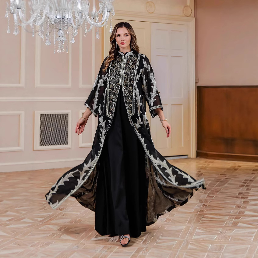 Sukienki damskie na Eid, muzuł – Embroidery Arabic recenzja i cena
