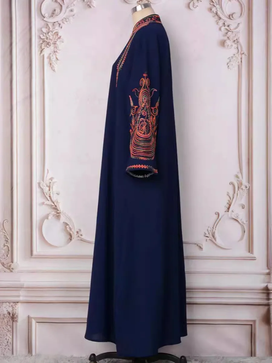 Marokański Kaftan Abaja Damska – Embroidery Arabic recenzja i cena