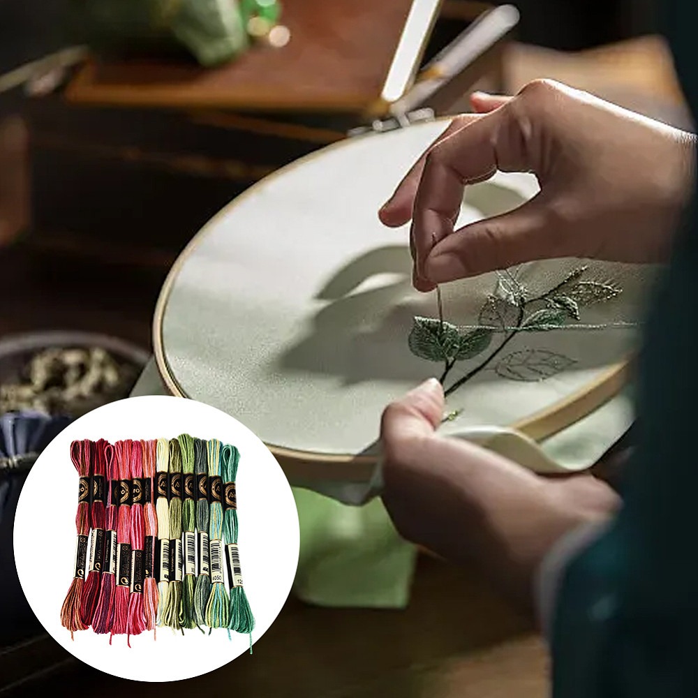 105 jardów nici do haftowania, – Embroidery Stitches recenzja i cena