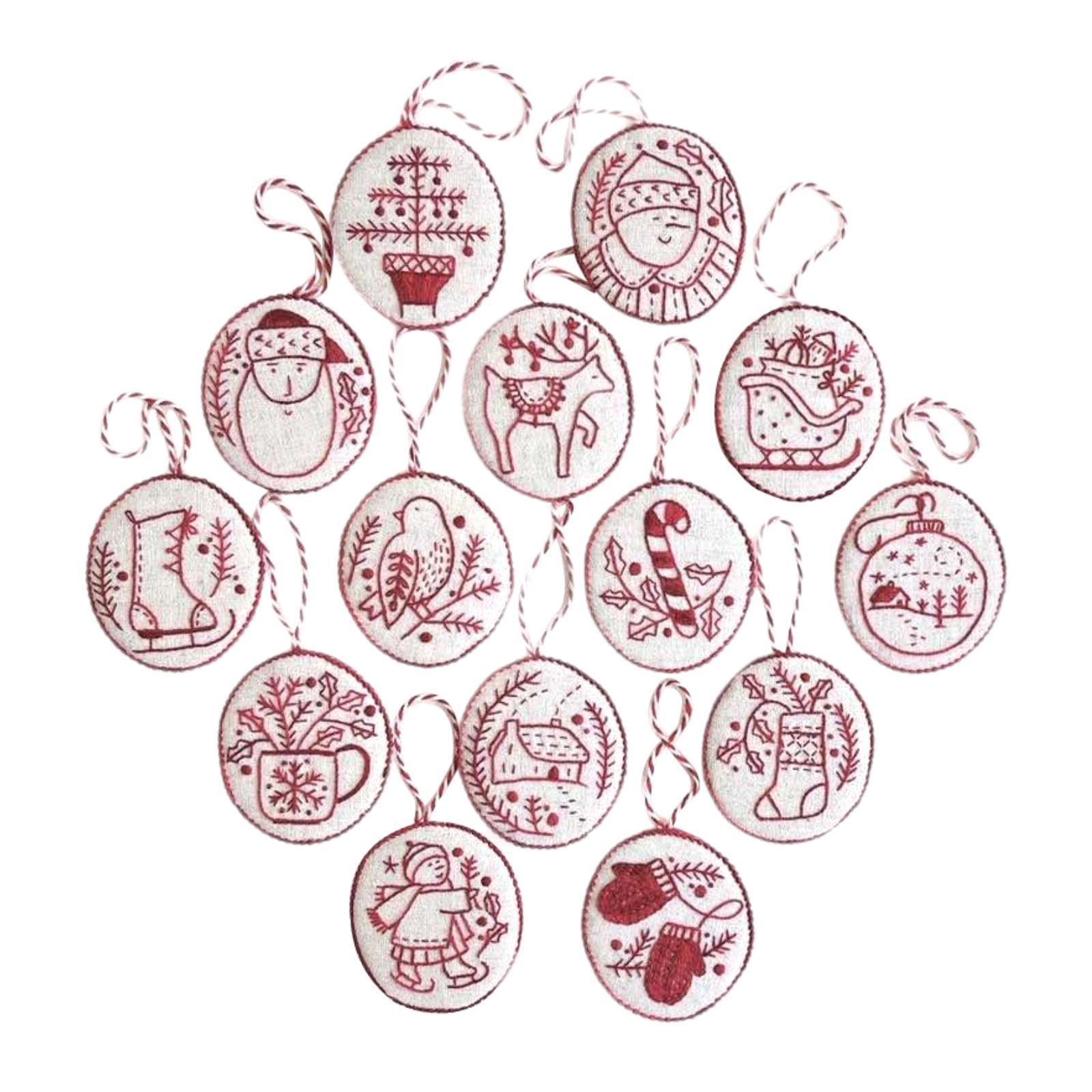 Zestaw do haftowania ręcznego  – Embroidery Xmas Ornaments recenzja i cena