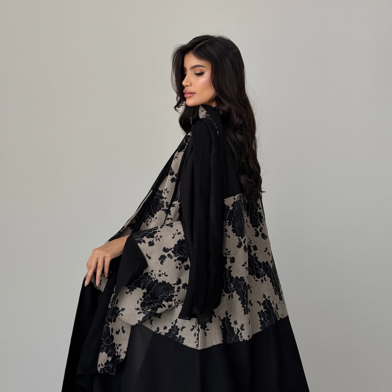 Damski Zestaw Eid Abaya Hidżab – Embroidery Arabic recenzja i cena